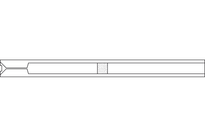 Frit Splitter GC Inlet Liner, 1075/1077