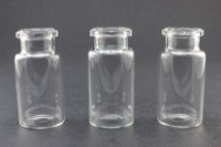 Clear Glass 10ml Headspace Vials, 23 x 46mm, Bevel Top, Flat Bottom