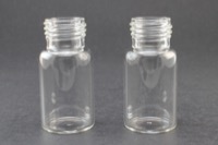 Clear Glass 10ml Screw Top Headspace Vial 23 x 46mm, Flat Bottom, Vials Only