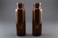 Amber Glass 20ml Screw Top Headspace Vial 23 x 75mm, Flat Bottom, Vials Only