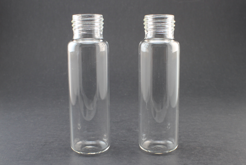 Clear Glass 20ml Screw Top Headspace Vial 23 x 75mm, Round Bottom, Vials Only