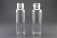 Clear Glass 20ml Screw Top Headspace Vial 23 x 75mm, Round Bottom, Vials Only