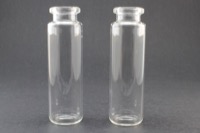 Clear Glass 20ml Headspace Vials, 23 x 75mm, Bevel Top, Round Bottom