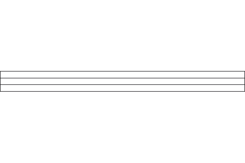 2mm GC Inlet Liner for Varian(CP-1177) & Agilent Compatible 6.5 OD x 78.5 L x 2mm ID, Splitless 