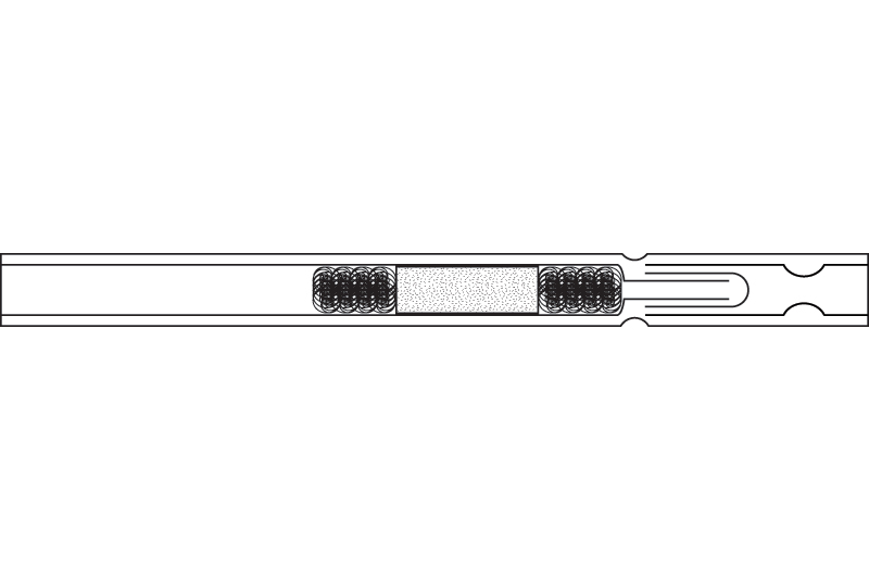 Cup Packed Agilent Compatible GC Inlet Liner w/10% OV-1 on Chromosorb-W HP 6.3 OD x 78.5 L x 4mm ID Agilent Compatible