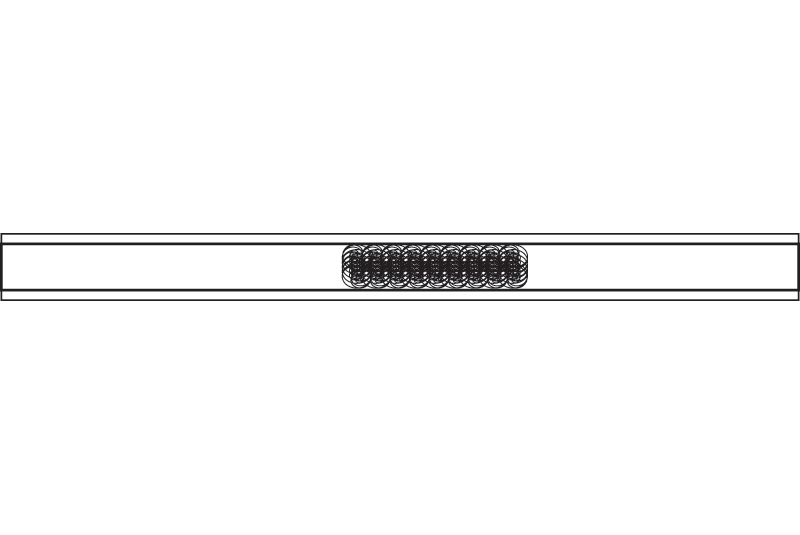 4mm GC Inlet Liner Packed w/ FS Wool, Split 6.3 OD x 78.5 L x 4mm ID, Agilent Compatible