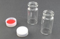 Vial Kit: 10 mL CP-8410 Sample Vials w/ 20 mm Snap Tops & Septa  (23mm OD x 46mm Height)