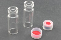 Vial Kit: Clear Glass 2.0ml Snap Top Wide Opening Vial; Snap Cap, 11mm Natural Polyethylene w/ PTFE/Silicone/PTFE Septa