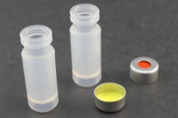 Ultra Vial Kit: 750μL Crimp Top Polypropylene Vials w/ Caps & Pre-Inserted Ultra GC/MS/PTFE Septa