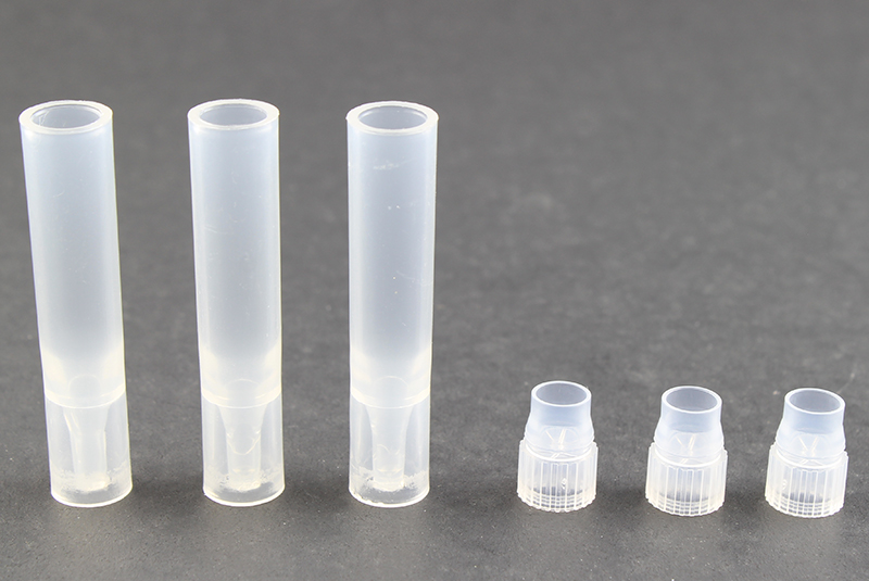 Vial Kit: 8x40 mm Limited Volume Vial 700μl, One Piece Natural Polypropylene Cap Polypropylene Vial