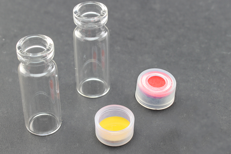Ultra Vial Kit: 2 mL Snap Top Wide Opening Clear Glass Vials w/ Caps & Pre-Inserted Ultra GC/MS/PTFE Septa
