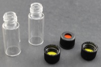 Ultra Vial Kit: 2 mL Screw Top Standard Opening Clear Glass Vials w/ 8-425 Caps & Pre-Inserted Ultra GC/MS/PTFE Septa